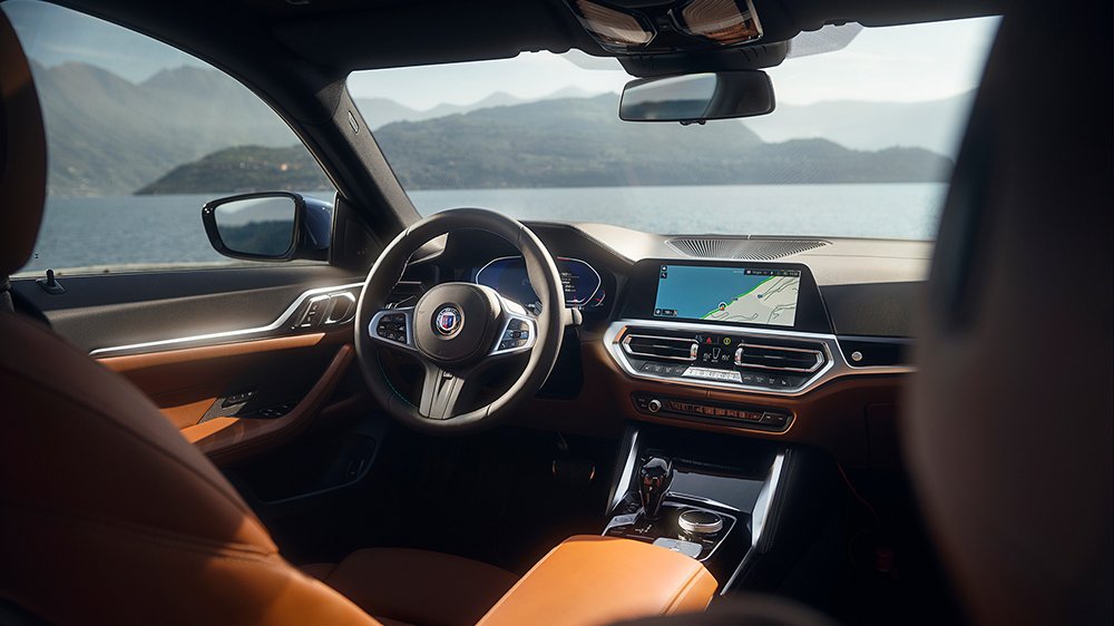 Inside the 2023 BMW Alpina B4 Gran Coupé