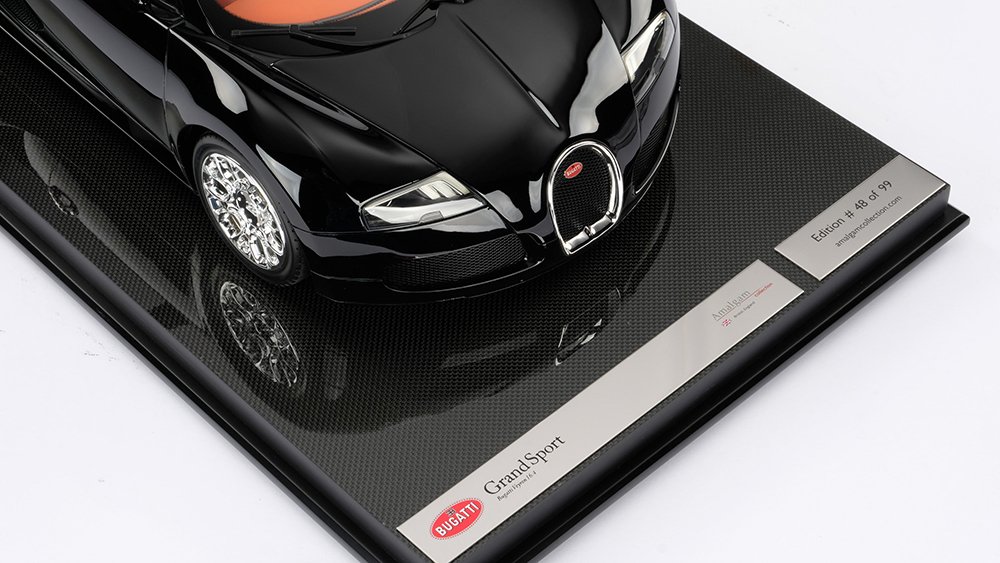 Amalgam Bugatti Veyron Grand Sport Scale Model Plaque