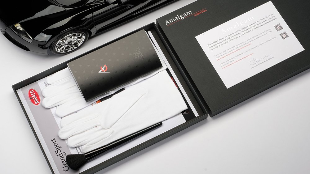 Amalgam Bugatti Veyron Grand Sport Scale Model Records
