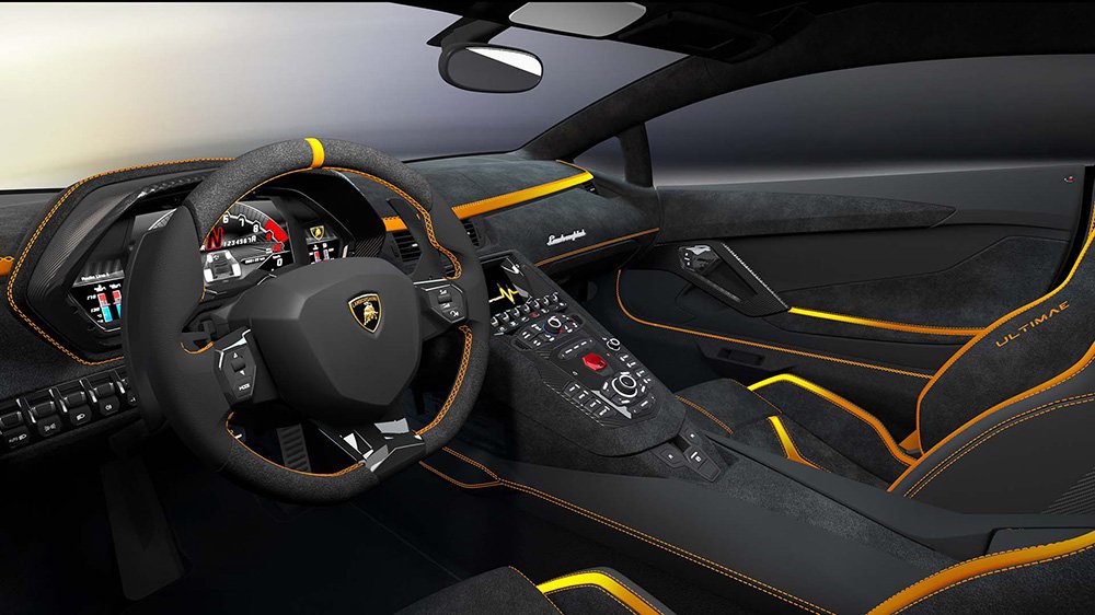 Inside the final Lamborghini Aventador Ultimae Coupé