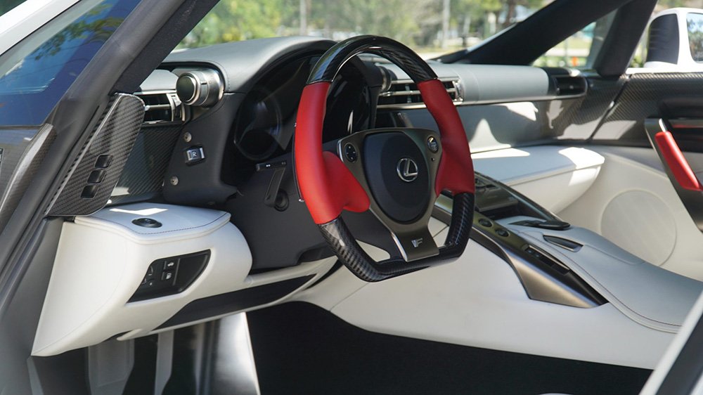 Inside the 2012 Lexus LFA