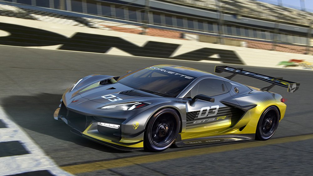 Chevrolet C8 Corvette Z06 GT3.R race car