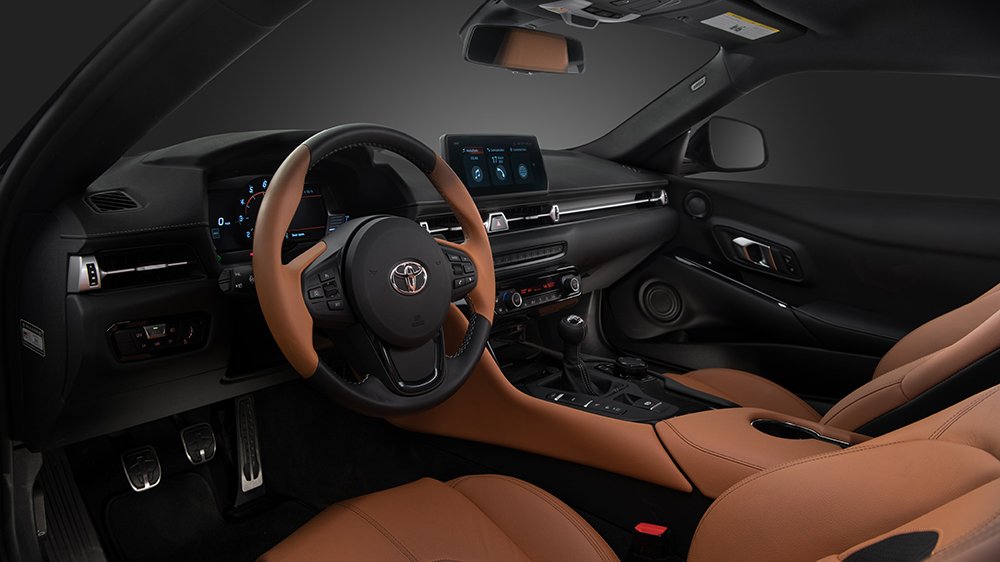Inside the 2023 Toyota Supra A91-MT