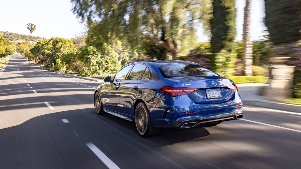 The 2022 Mercedes-Benz C 300 4MATIC sedan.