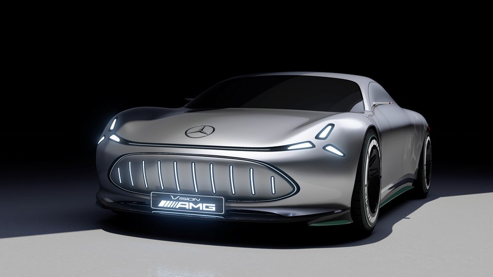 The Vision AMG concept car.