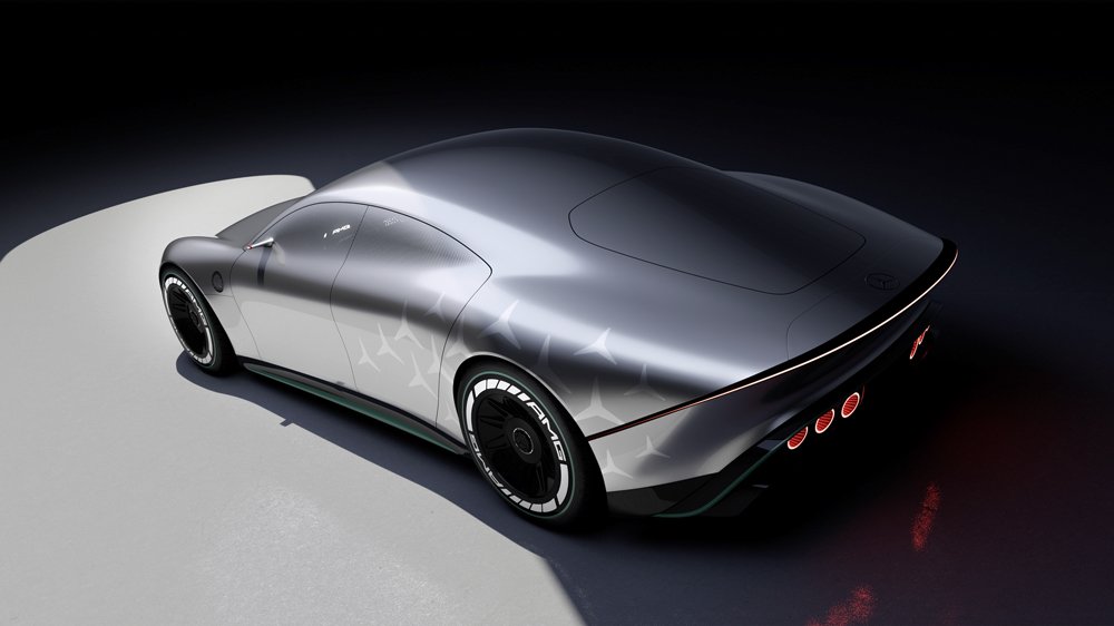 The Vision AMG concept car.