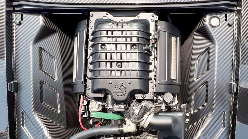 The Speedkore's 1968 Dodge Charger Hellucination's 7.0-liter Hellephant V-8