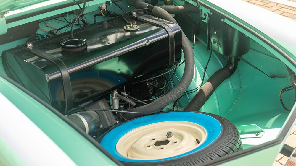 The 1964 Amphicar Model 770's engine