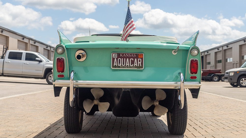 The 1964 Amphicar Model 770 from the back