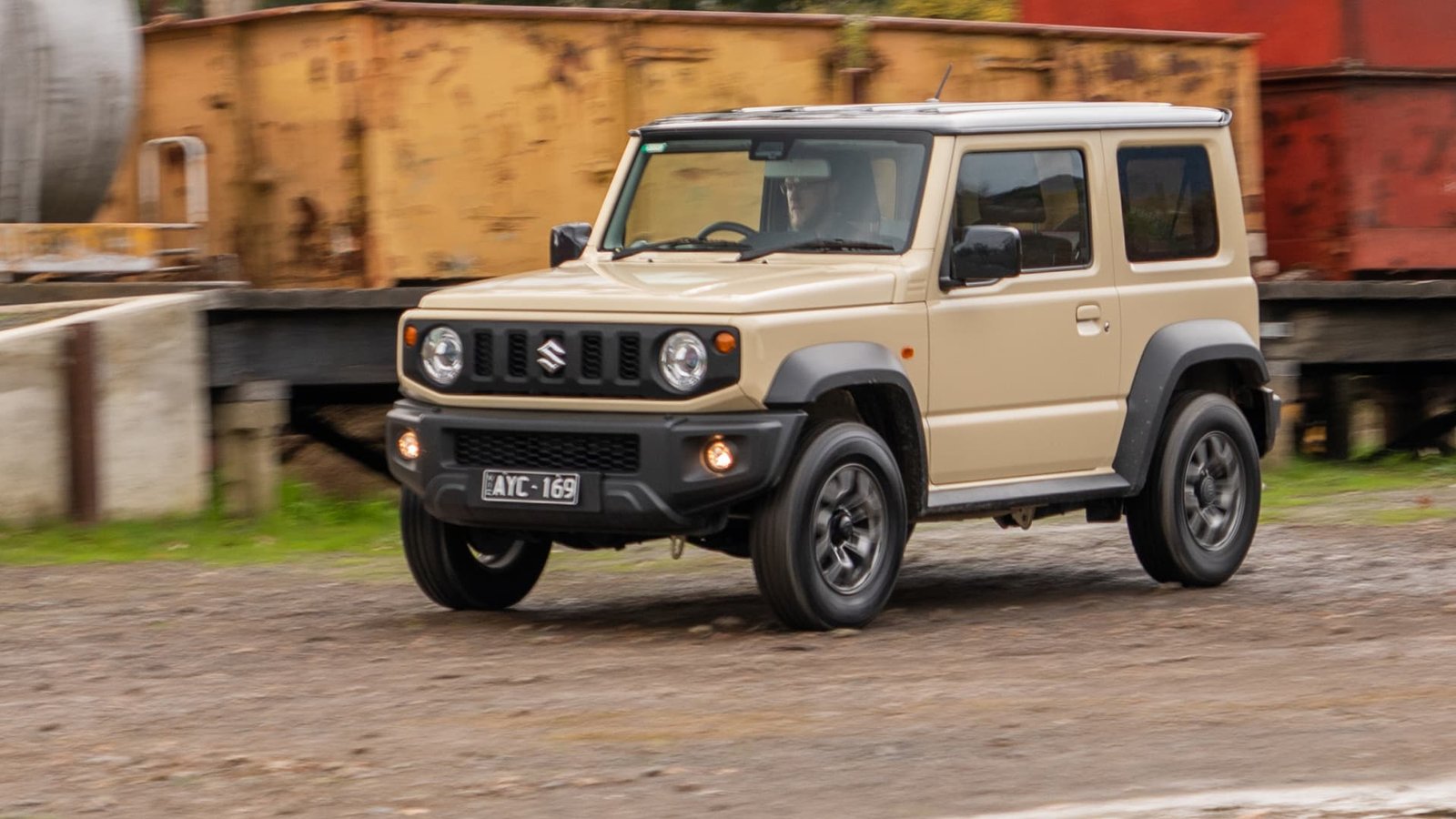 Suzuki Jimny driving