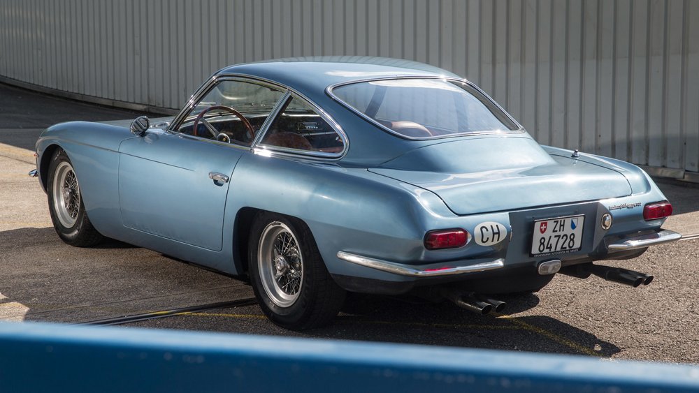 A 1967 Lamborghini 400 GT 2+2.