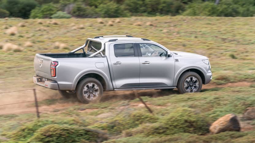 2022 Great Wall Motors Ute Cannon-X v Mitsubishi Triton GLS 4×4 dual-cab comparison-0