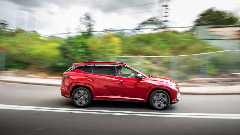 2022 Hyundai Tucson Highlander N Line v 2022 Mazda CX-5 Akera comparison-0