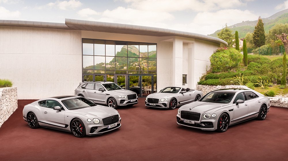 The 2023 Bentley Continental GT S, Bentayga S, Cotinental GTC S and Flying Spur S