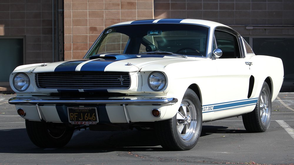 A 1966 Shelby GT350.