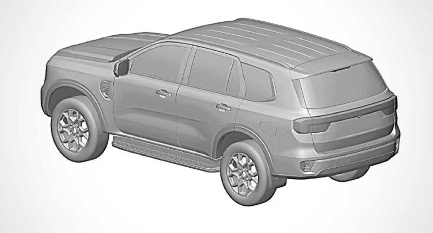 Ford Everest Wildtrak patents emerge