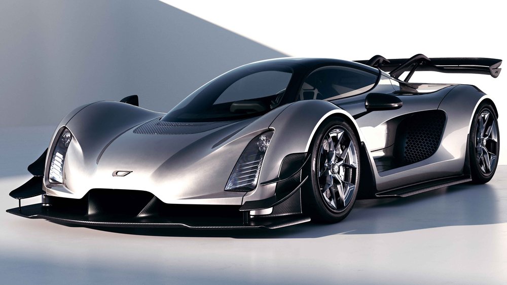 The Czinger 21C hypercar.