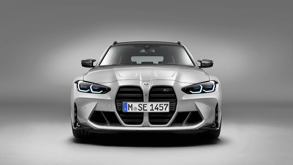 The Inside the 2023 M3 Touring from the front