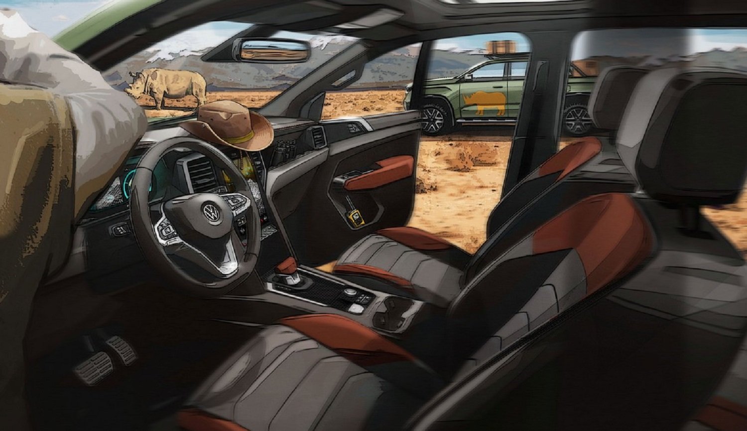 New Volkswagen Amarok teasers continue still