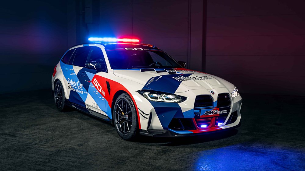 BMW's M3 Touring MotoGP Safety Car.