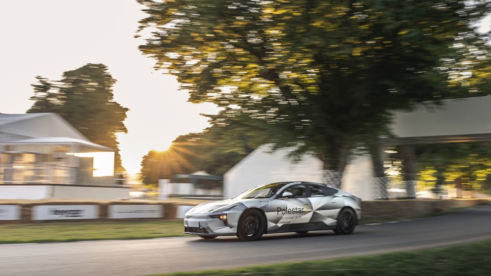 A prototype of the 884 hp Polestar 5.