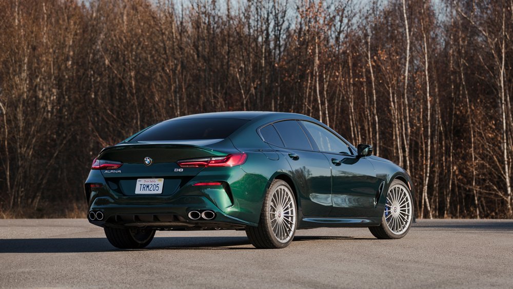 The 2022 BMW Alpina B8 Gran Coupé.