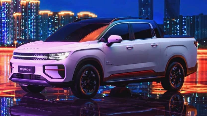 Geely reveals Radar RD6 electric ute with 600km range – revRebel