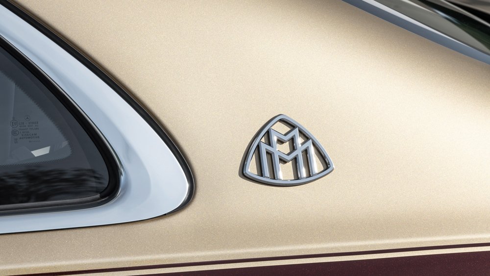 A detail on the Mercedes-Maybach S 580 4Matic sedan.
