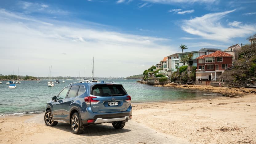 2022 Toyota RAV4 Cruiser Hybrid v Subaru Forester 2.5i-S comparison-1