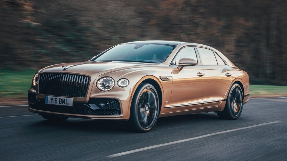 The Bentley Flying Spur V8.