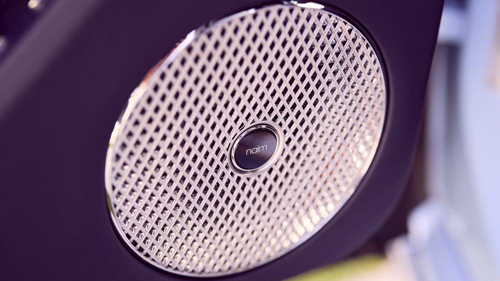 One of the speakers in the Bentley x Naim in-car audio system.