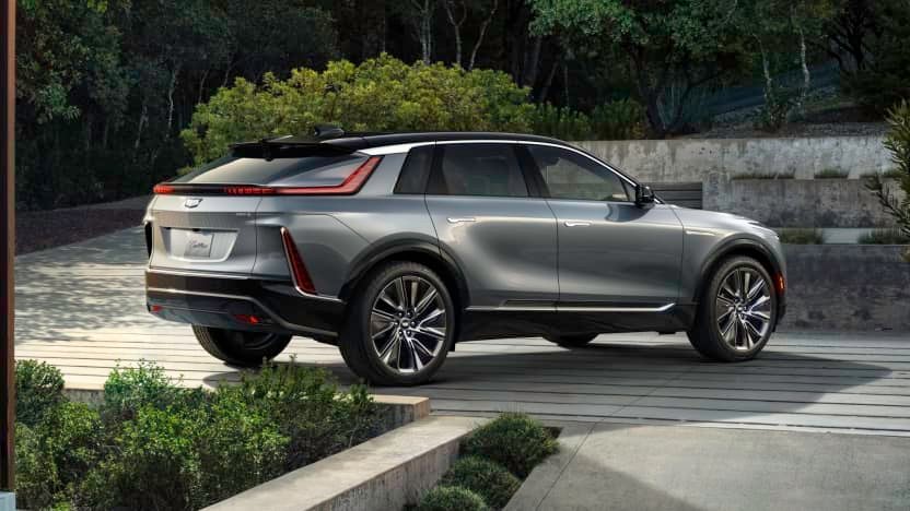 2023 Cadillac Lyriq rear exterior
