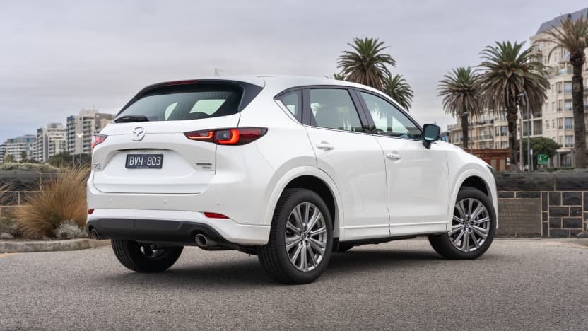 2022 Mazda CX-5 Akera Turbo v Kia Sportage GT-Line diesel comparison-0