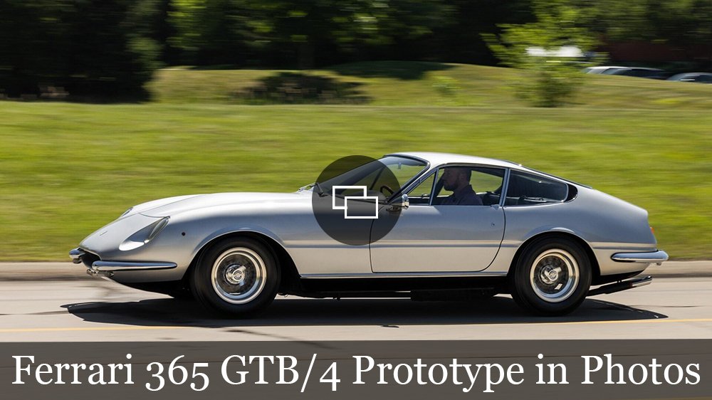 1968 Ferrari 365 GTB/4 Prototype by Scaglietti in Photos