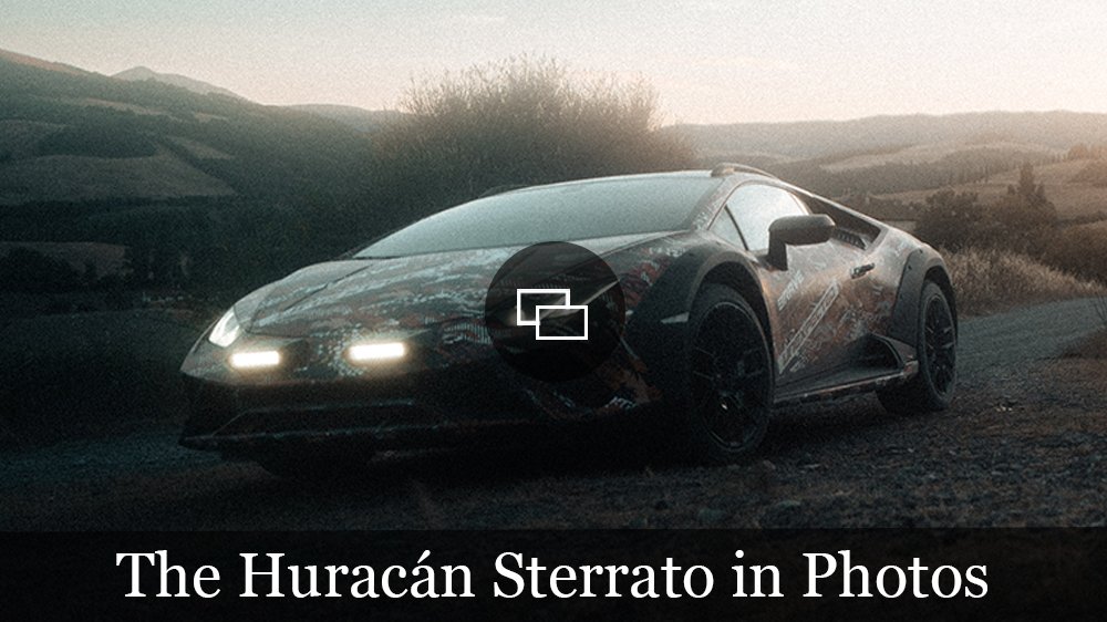 The Lamborghini Huracán Sterrato Off-Roader in Photos