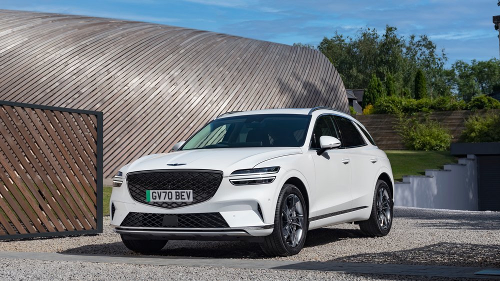 The all-electric GV70 SUV from Genesis.