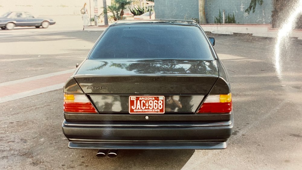 Mercedes-Benz AMG Hammer Coupe from the back