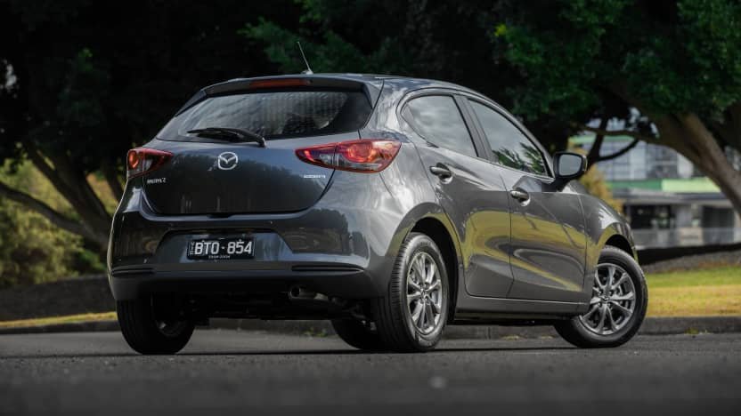 Should I buy a 2022 Mazda 2 or a Kia Rio small hatchback?-1