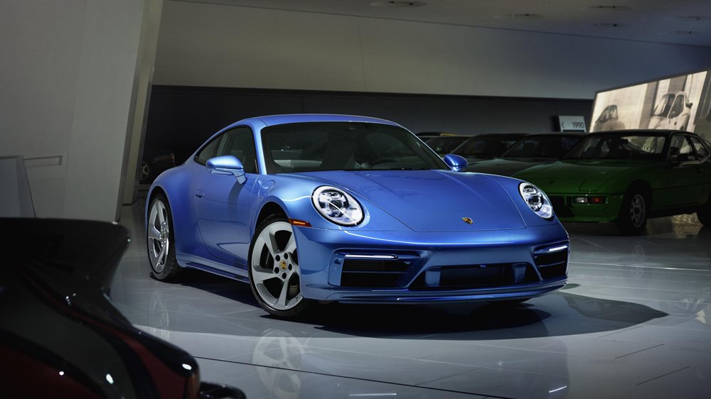 The Sally Special, a collaboration between Porsche and Pixar.