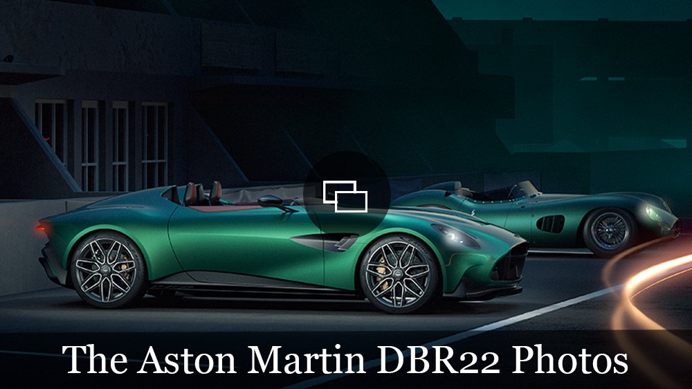 The Aston Martin DBR22 Photos