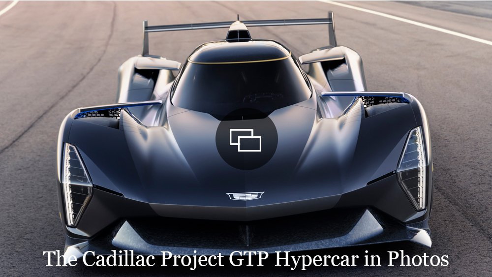 The Cadillac Project GTP Hypercar.