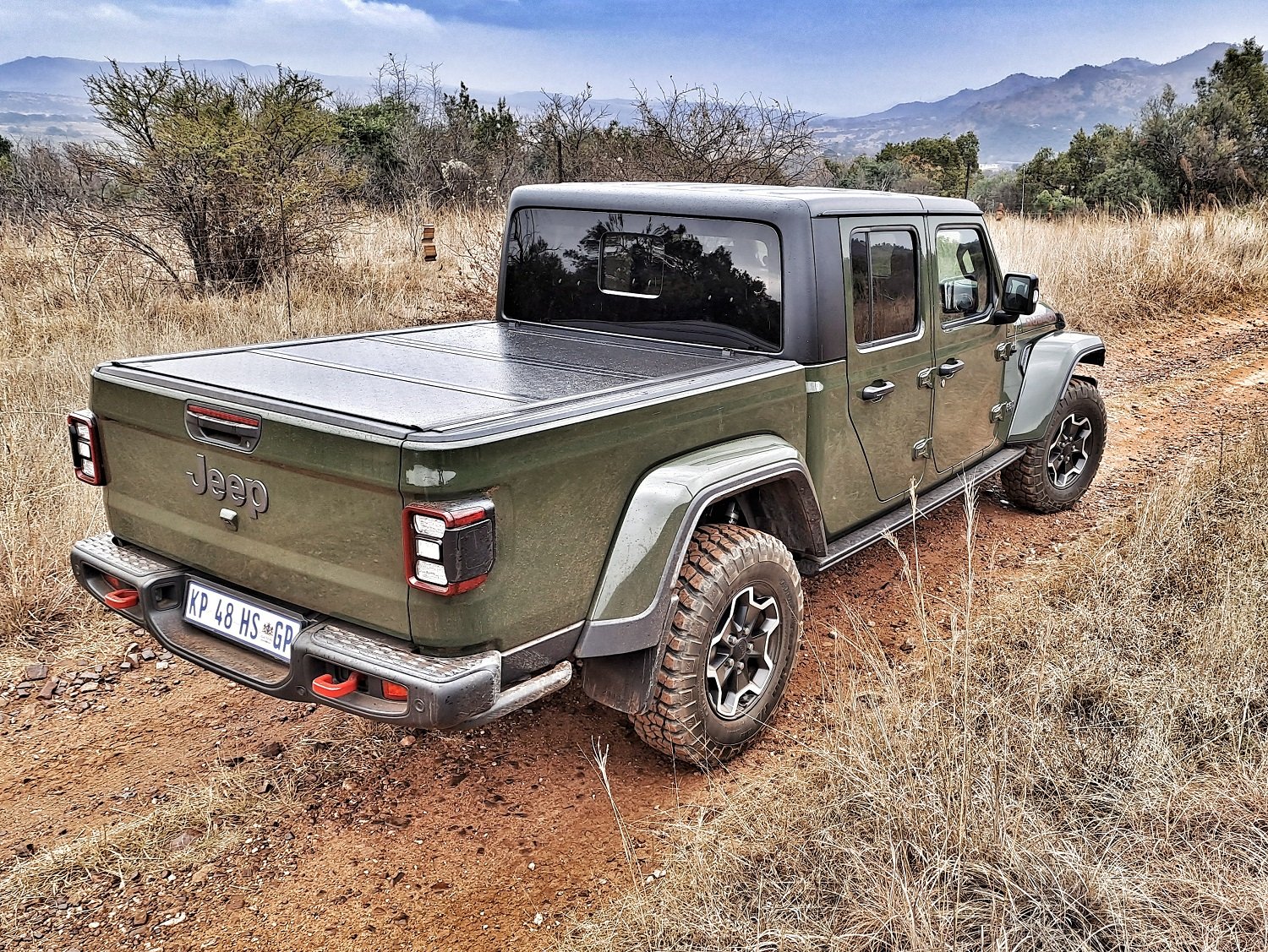 Jeep bakkie rear
