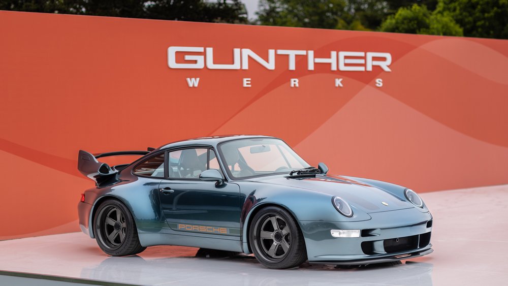 The Porsche 993 Turbocharged Coupe remastered by Gunther Werks.