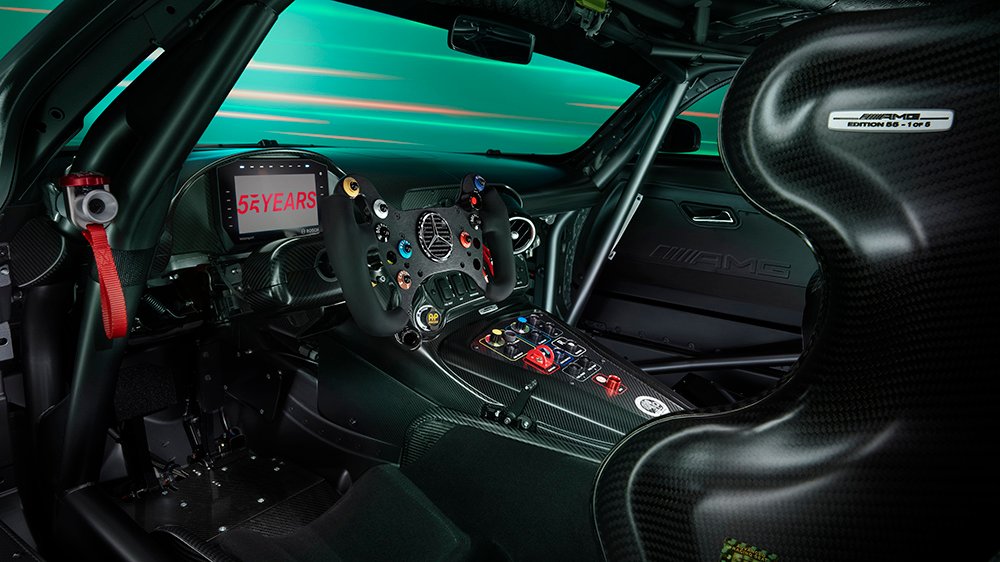 Inside the Mercedes-AMG GT3 Edition 55