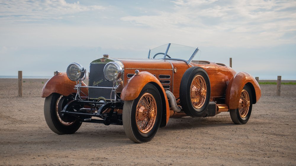 The one-of-a-kind 1924 Hispano-Suiza H6C “Tulipwood” Torpedo by Nieuport-Astra.