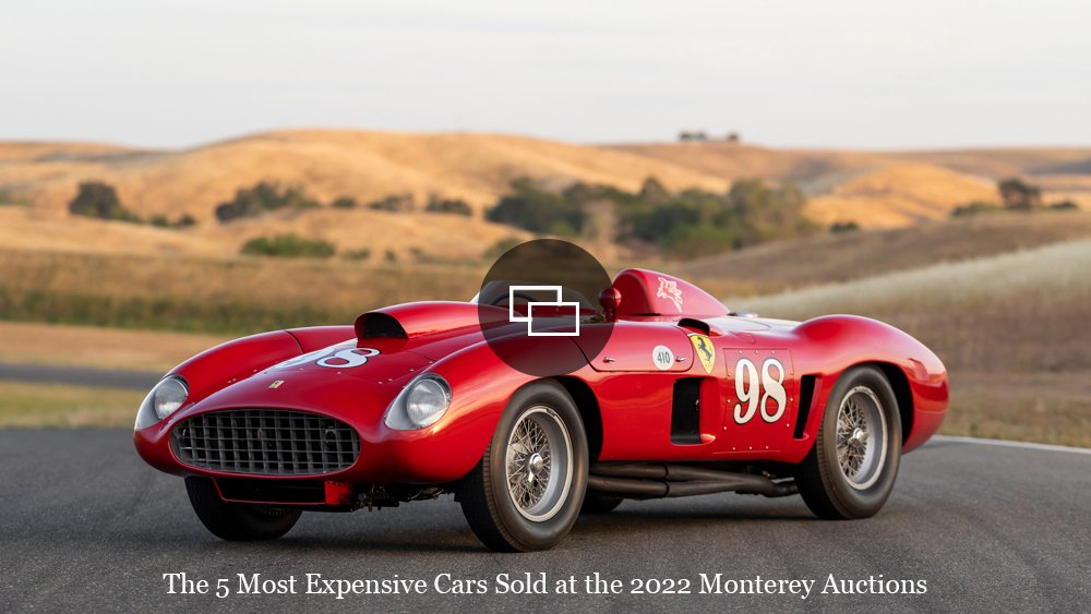 One of two 1955 Ferrari 410 Sport Spiders ever made.