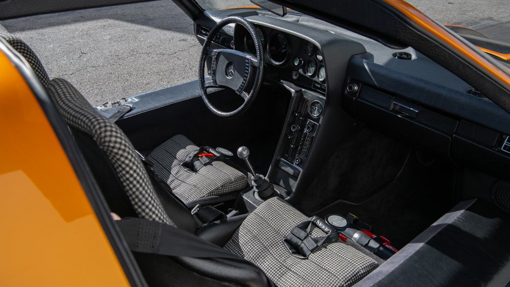 An example of the experimental 1970 Mercedes-Benz C111.