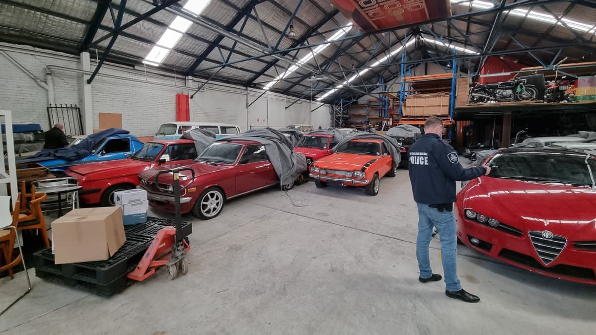 Almost 50 cars – including 31 classics – among $5 million asset seizures in AFP drug bust-1