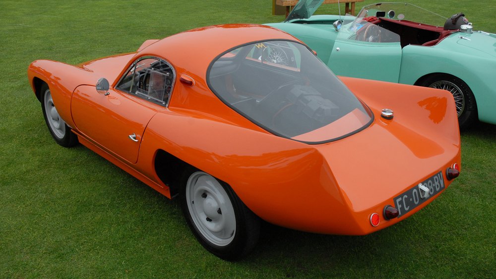 A 1959 Citroën Squall Prototype at The Quail, A Motorsports Gathering 2022.