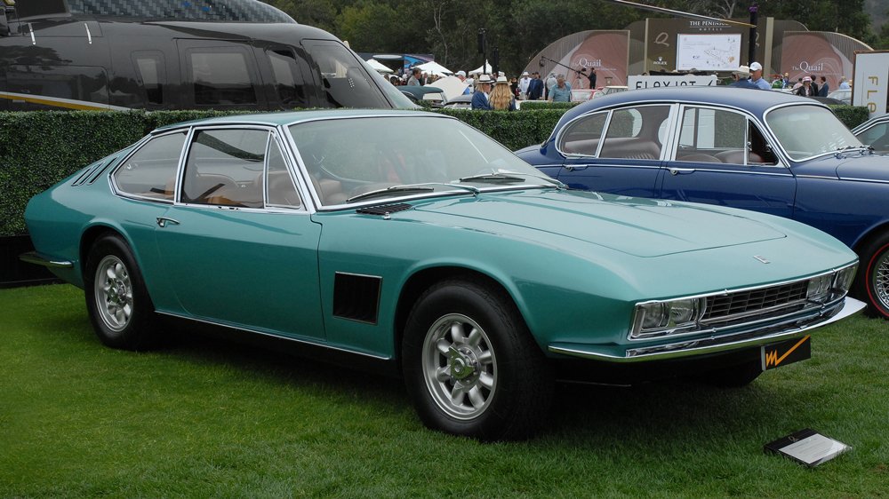 The 1968 Monteverdi Frua Prototype at The Quail, A Motorsports Gathering 2022.